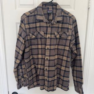 Patagonia | Long-Sleeved Fjord Flannel Shirt | Mens Medium